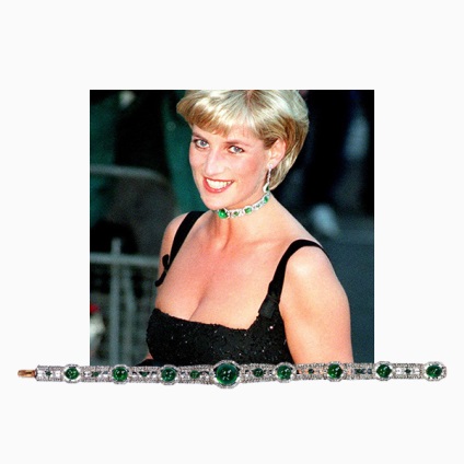 Lady Diana preferă ornamentele