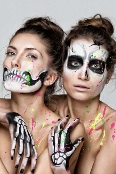 Make-up pentru Halloween 1