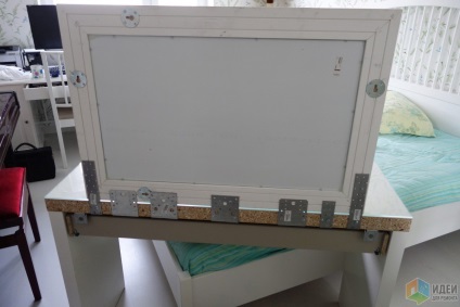 Make-up table - remake-ul componentelor Ikea, idei pentru reparatii