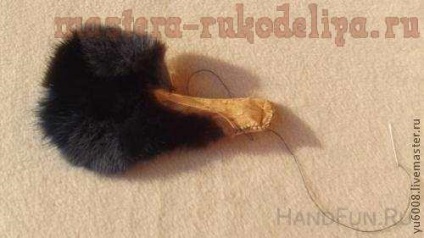 Mester osztályban varrás szőr nerc bug (fur) Mester osztályban varrás prémes nyérc bug