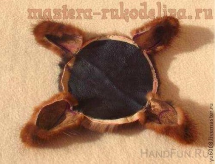 Mester osztályban varrás szőr nerc bug (fur) Mester osztályban varrás prémes nyérc bug