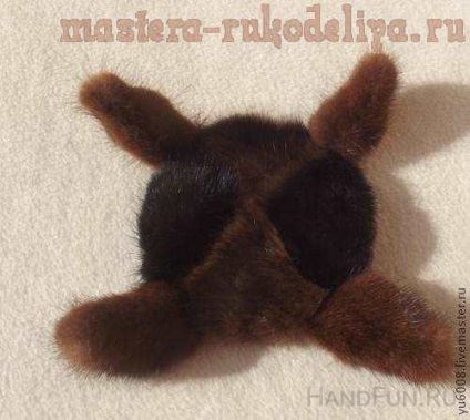 Mester osztályban varrás szőr nerc bug (fur) Mester osztályban varrás prémes nyérc bug