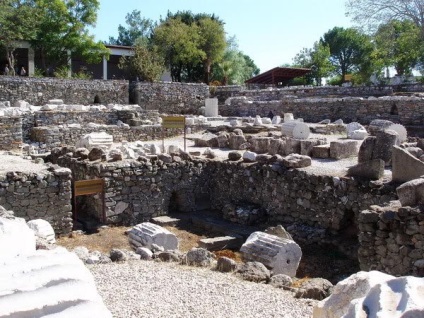 Mausoleul într-un halicarnas în Turcia fotografie, descriere, pe o hartă - toate