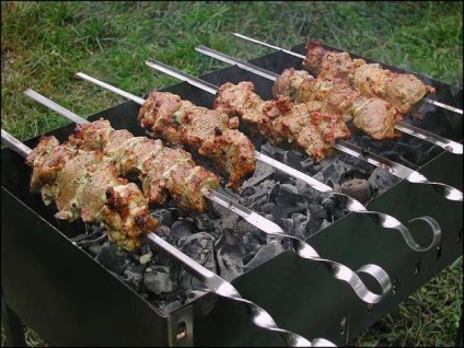 Sărbătorile de sărbătoare pe un picnic luăm tot ce este necesar și pentru 