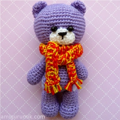 Mini Amigurumi Bear (schiță) - -