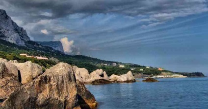 Cape Crimeea - fotografie și hartă, descriere