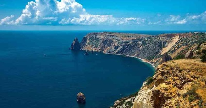 Cape Crimeea - fotografie și hartă, descriere