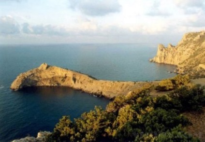 Cape caper în Crimeea, capul cel mai misterios al coastei fotografie, video, descriere, obiective turistice