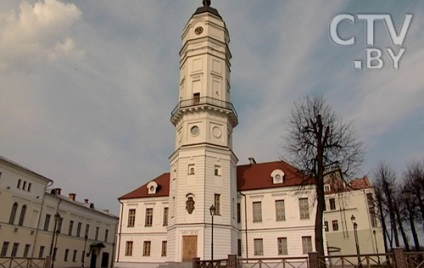 Primăria Mogilev cel mai bun monument arhitectural din Belarus xvii secol, instanță, oficiu de înregistrare, închisoare, incendiu