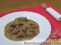 Vase de carne, stroganoff de carne de vită, rețete cu o fotografie pentru 66 de rețete