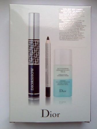 Állítsa Diorshow megjelenés Dior zsírkréta szemceruza - szemceruza, szempillaspirál Diorshow és szájfény