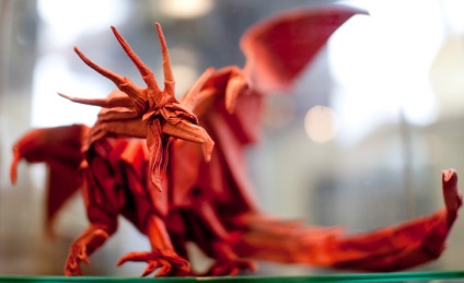Anul nou dragon din module origami
