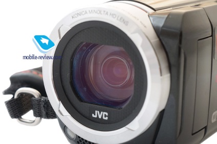 Prezentare generală a camerei video jvc gz-rx115