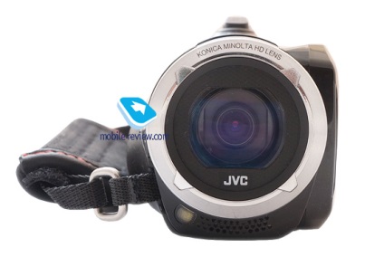 Prezentare generală a camerei video jvc gz-rx115