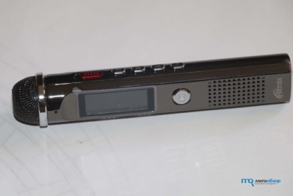 Revizuire ritmix rr-150 - recorder elegant și compact - mega obzor