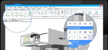 Prezentare generală a caracteristicilor Bricscad