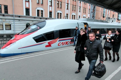 De la trenul Tsarskoye Selo până la Sapsan cu dublă mare viteză