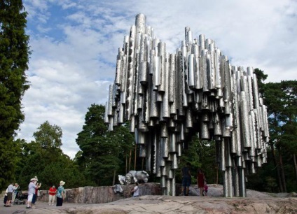 Sibelius emlékmű Helsinkiben, leírás, történelem és érdekességek