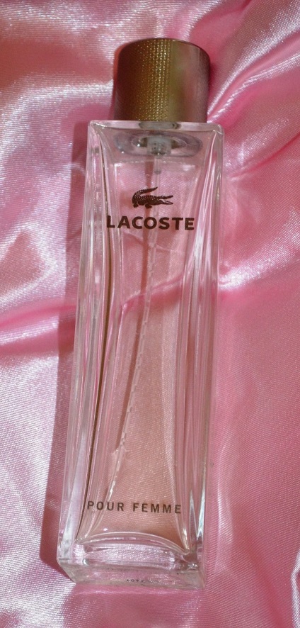 Parfüm Női Lacoste pour femme - érzéki finom íz! Vélemények valódi,