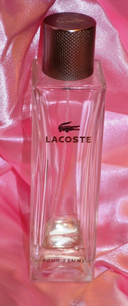 Parfüm Női Lacoste pour femme - érzéki finom íz! Vélemények valódi,