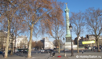 Piața Bastille din Paris - istorie, obiective turistice