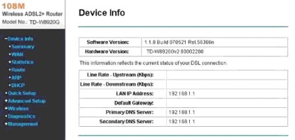 Conectarea la Internet printr-un router ws-fi dsl - configurare sistem - director articole - computer