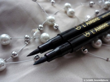 Pensulă-marker pen lambre permanente creion pentru creion # 01 turcoaz, # 02 maro comentarii