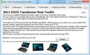 Obținerea drepturilor de root pe asus eee pad transformer - programe și jocuri pentru Android