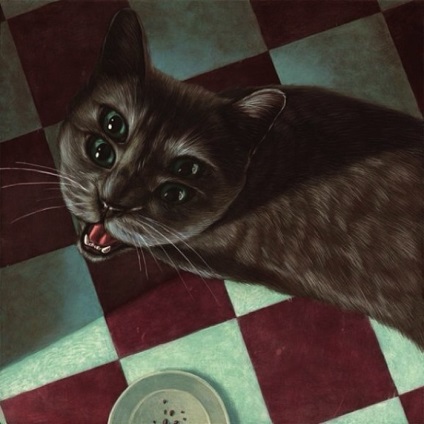 Un aspect cu adevărat hipnotic îl reprezintă pisicile cu patru ochi ale Casey Weldon (casey weldon)