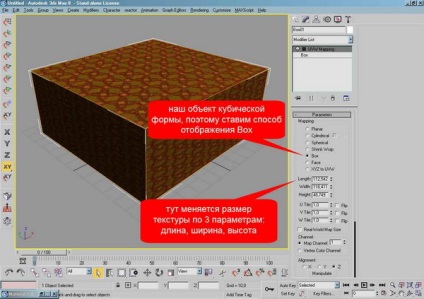 Aplicarea texturilor în arcon versus 3d max