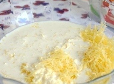 Recept csirke szelet sajtos-tejszínes mártással