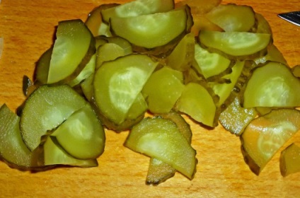Recept saláta sós uborka és paradicsom 5 percig egy lépésről lépésre képekkel