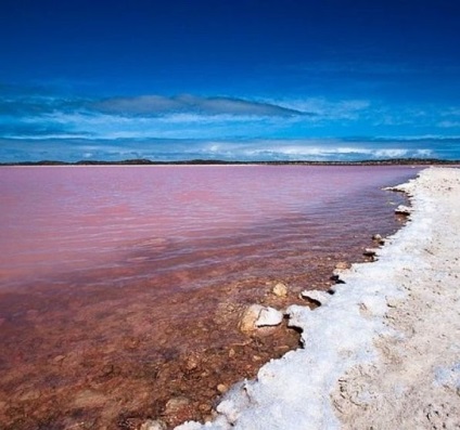 Pink lac hillier, Australia - portal turistic - lumea este frumoasa!