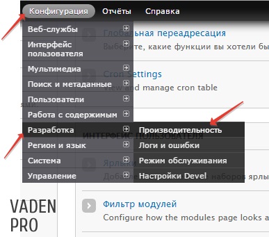 Rss Drupal 7, Vaden pro