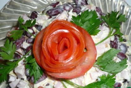 Saláta recept kereskedő fotó