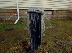 Selecția independentă a unei locații pentru un puț pentru apă într-o zonă suburbană
