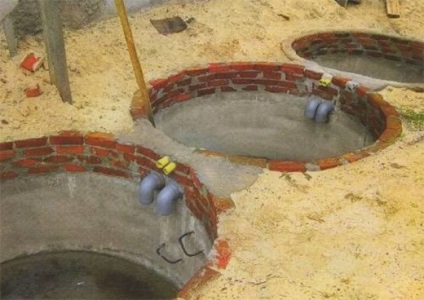 Szeptikus tartály beton gyűrűk - a működési elv, a mérete és típusa egykamarás és túlfolyó, és a készülék