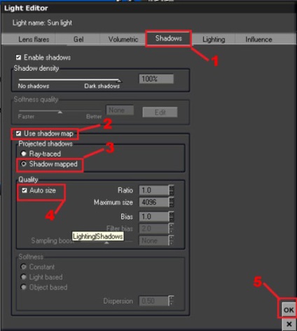 A Sun és a lágy árnyék - Nap és softshadow - tanulságok vue