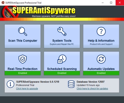 Superantispyware descărcare gratuită