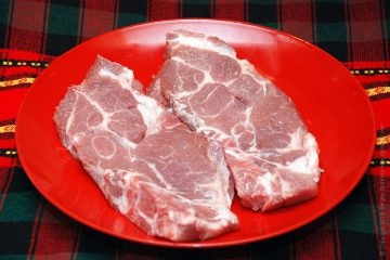 Carne de porc pe grătar - prăjit prăjit de porc, carne excelentă și gustoasă