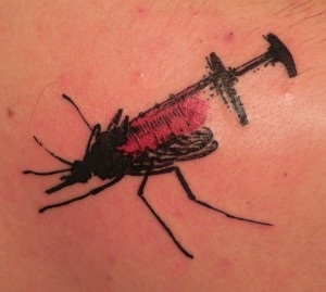 tetoválás szúnyog