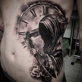 Tatuaj negru și gri, valoare, fotografie, tatuaje negre și gri