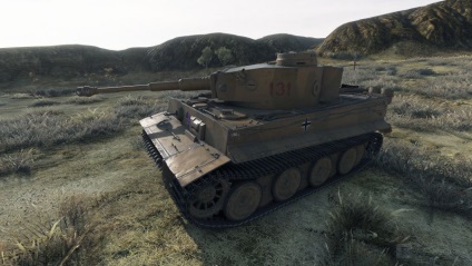 Tiger 131 - German Heavy Tank 6 nivel mondial de tancuri