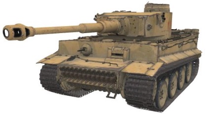 Tiger 131 - German Heavy Tank 6 nivel mondial de tancuri