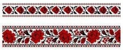 Ornamente ucrainene - caracteristici regionale ale broderiei de cămăși și prosoape