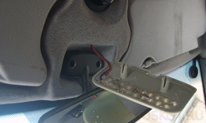 Javítja a jármű belső világítás