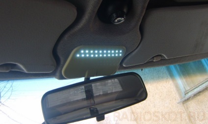 Javítja a jármű belső világítás