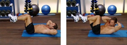 Exercițiile pentru mușchii abdominali întăresc grupele musculare drepte, transversale și interne