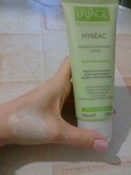 Uriage hyseac moale exfoliere masca-gommage comentarii
