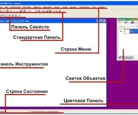 Lecții grafice pe calculator în vopsea corel